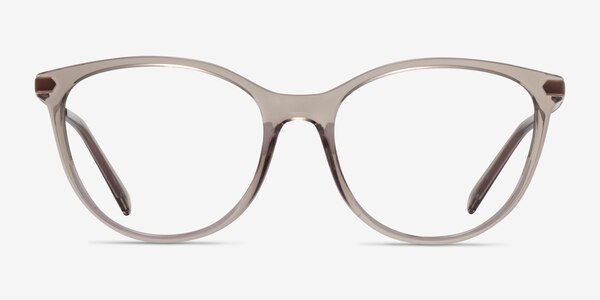 Armani Exchange AX3078 Clear Gray Plastic Eyeglass Frames
