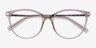 Armani Exchange AX3078 Clear Gray PlasticEyeglass Frames from EyeBuyDirect, Closed View
