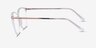 Armani Exchange AX3078 Shiny Crystal PlasticEyeglass Frames from EyeBuyDirect, Side View