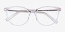 Armani Exchange AX3078 Shiny Crystal PlasticEyeglass Frames from EyeBuyDirect, Closed View