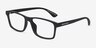 Armani Exchange AX3083U Matte Gray Eco-friendlyEyeglass Frames from EyeBuyDirect, Angle View