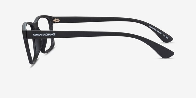 Armani Exchange AX3083U Matte Gray Eco-friendlyEyeglass Frames from EyeBuyDirect, Side View