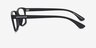 Armani Exchange AX3083U Matte Gray Eco-friendlyEyeglass Frames from EyeBuyDirect, Side View