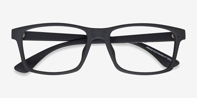 Armani Exchange AX3083U Matte Gray Eco-friendlyEyeglass Frames from EyeBuyDirect, Closed View