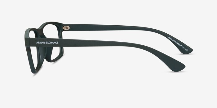 Armani Exchange AX3083U Vert Mat Éco-responsable Montures de lunettes de vue d'EyeBuyDirect