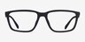 Armani Exchange AX3089U Matte Black Eco-friendlyEyeglass Frames from EyeBuyDirect, Front View