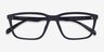 Armani Exchange AX3089U Matte Black Eco-friendlyEyeglass Frames from EyeBuyDirect, Closed View