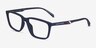 Armani Exchange AX3089U Matte Navy Eco-friendlyEyeglass Frames from EyeBuyDirect, Angle View