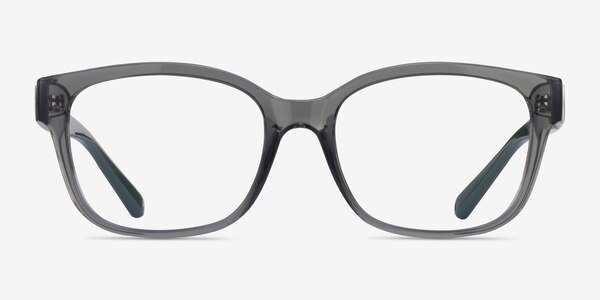 Armani Exchange AX3098 Shiny Transparent Gray Plastic Eyeglass Frames