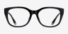 Armani Exchange AX3099U Black Eco-friendlyEyeglass Frames from EyeBuyDirect, Front View
