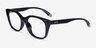 Armani Exchange AX3099U Black Eco-friendlyEyeglass Frames from EyeBuyDirect, Angle View