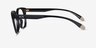 Armani Exchange AX3099U Black Eco-friendlyEyeglass Frames from EyeBuyDirect, Side View