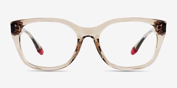 Armani Exchange AX3099U Transparent Champagne Éco-responsable Montures de lunettes de vue