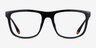 Armani Exchange AX3101U Shiny Black Eco-friendlyEyeglass Frames from EyeBuyDirect, Front View