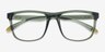 Armani Exchange AX3101U Transparent Green Eco-friendlyEyeglass Frames from EyeBuyDirect, Closed View