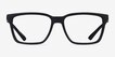 Armani Exchange AX3103 Matte Black Alternative MaterialsEyeglass Frames from EyeBuyDirect, Front View