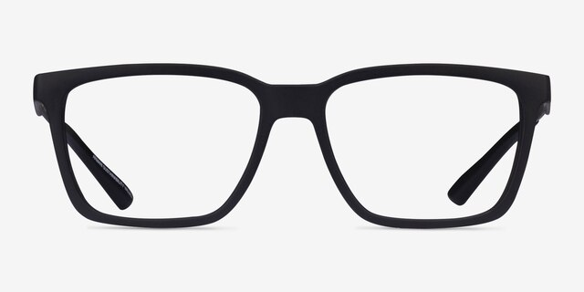 Armani Exchange AX3103 Matte Black Eco-friendlyEyeglass Frames from EyeBuyDirect, Front View