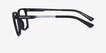 Armani Exchange AX3103 Matte Black Alternative MaterialsEyeglass Frames from EyeBuyDirect, Side View