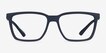 Armani Exchange AX3103 Matte Navy Alternative MaterialsEyeglass Frames from EyeBuyDirect, Front View