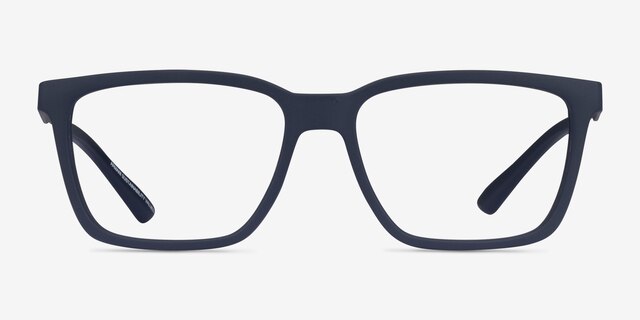 Armani Exchange AX3103 Matte Navy Éco-responsableMontures de lunettes de vue d'EyeBuyDirect, Vue de Face