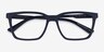 Armani Exchange AX3103 Matte Navy Éco-responsableMontures de lunettes de vue d'EyeBuyDirect, Vue Rapprochée