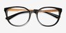 Armani Exchange AX3104 Shiny Black AcetateEyeglass Frames from EyeBuyDirect, Closed View