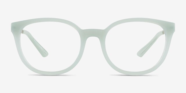 Armani Exchange AX3104 Milky Green AcetateEyeglass Frames from EyeBuyDirect, Front View