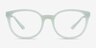 Armani Exchange AX3104 Milky Green AcetateEyeglass Frames from EyeBuyDirect, Front View