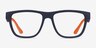 Armani Exchange AX3105 Navy Eco-friendlyEyeglass Frames from EyeBuyDirect, Front View