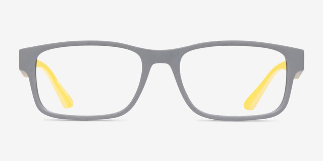 Armani Exchange AX3106 Matte Gray Eco-friendlyEyeglass Frames from EyeBuyDirect, Front View