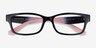 Armani Exchange AX3107U Shiny Black Eco-friendlyEyeglass Frames from EyeBuyDirect, Closed View