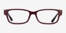 Armani Exchange AX3107U Dark Red Eco-friendlyEyeglass Frames from EyeBuyDirect, Front View