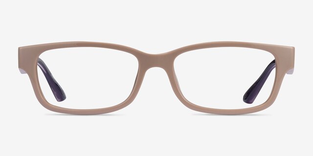 Armani Exchange AX3107U Matte Brown Eco-friendlyEyeglass Frames from EyeBuyDirect, Front View