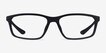 Armani Exchange AX3108U Matte Black Alternative MaterialsEyeglass Frames from EyeBuyDirect, Front View