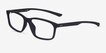 Armani Exchange AX3108U Matte Black Alternative MaterialsEyeglass Frames from EyeBuyDirect, Angle View