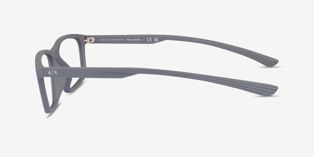 Armani Exchange AX3108U Matte Gray Eco-friendlyEyeglass Frames from EyeBuyDirect, Side View