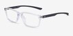 Armani Exchange AX3108U Shiny Crystal Alternative MaterialsEyeglass Frames from EyeBuyDirect, Angle View