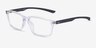 Armani Exchange AX3108U Shiny Crystal Eco-friendlyEyeglass Frames from EyeBuyDirect, Angle View