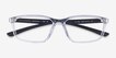 Armani Exchange AX3108U Shiny Crystal Alternative MaterialsEyeglass Frames from EyeBuyDirect, Closed View