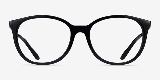 Armani Exchange AX3109 Shiny Black Eco-friendlyEyeglass Frames from EyeBuyDirect, Front View