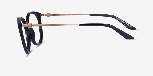 Armani Exchange AX3109 Shiny Black Eco-friendlyEyeglass Frames from EyeBuyDirect, Side View
