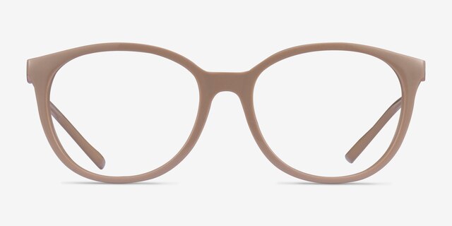 Armani Exchange AX3109 Matte Brown Eco-friendlyEyeglass Frames from EyeBuyDirect, Front View