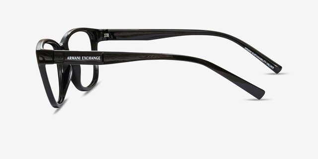 Armani Exchange AX3111U Black Eco-friendlyEyeglass Frames from EyeBuyDirect, Side View