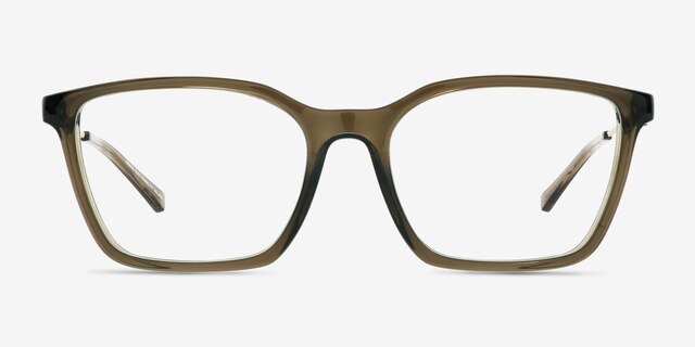 Armani Exchange AX3113 Brown Eco-friendlyEyeglass Frames from EyeBuyDirect, Front View
