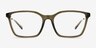 Armani Exchange AX3113 Brown Eco-friendlyEyeglass Frames from EyeBuyDirect, Front View