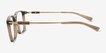 Armani Exchange AX3113 Brown MetalEyeglass Frames from EyeBuyDirect, Side View