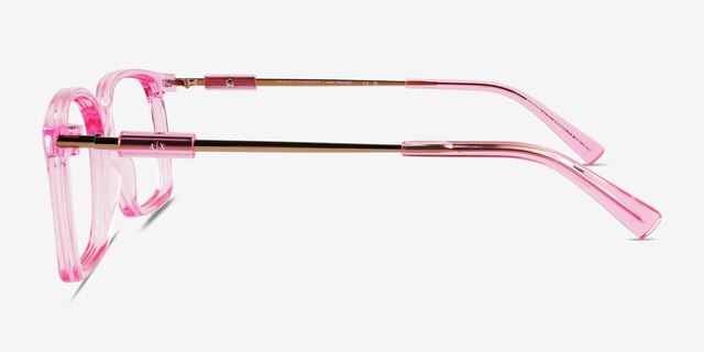 Armani Exchange AX3113 Transparent Purple Eco-friendlyEyeglass Frames from EyeBuyDirect, Side View