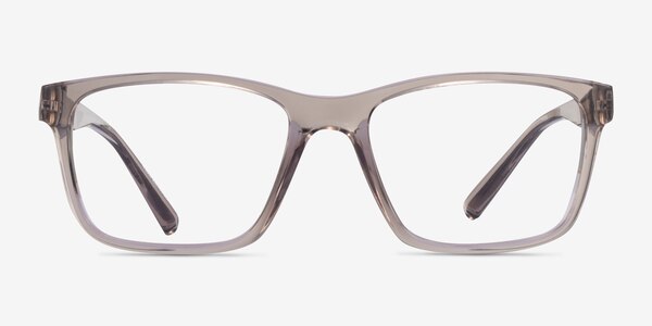 Armani Exchange AX3114 Shiny Transparent Brown Éco-responsable Montures de lunettes de vue