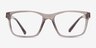 Armani Exchange AX3114 Shiny Transparent Brown Eco-friendlyEyeglass Frames from EyeBuyDirect, Front View