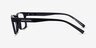 Armani Exchange AX3115 Shiny Black Eco-friendlyEyeglass Frames from EyeBuyDirect, Side View